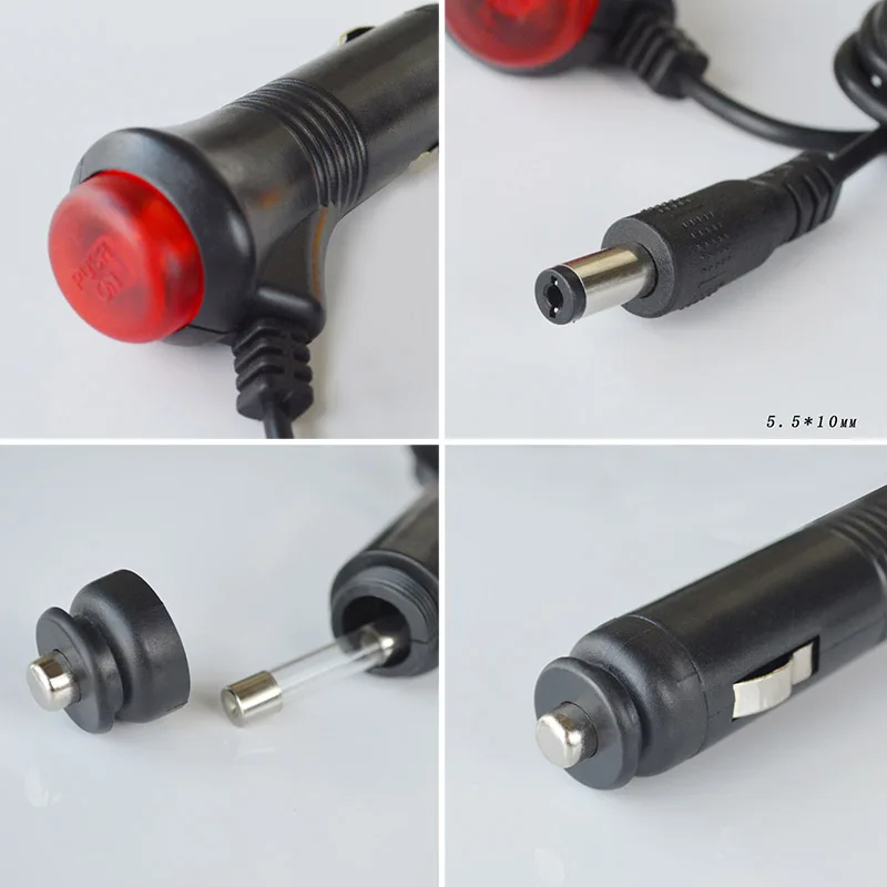 12V/24V Zigarette Leichter Buchse Ladegerät Power Adapter Neue Universal Zigarette Leichter Motorrad Power Stecker Adapter Schalter