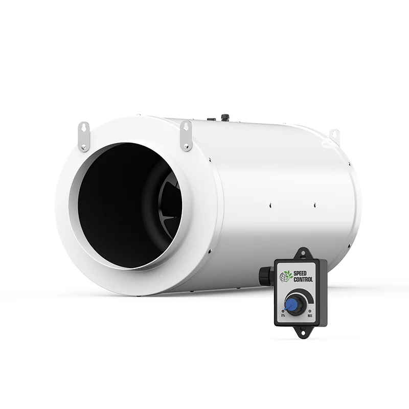 Hot Silent Electric Ventilation Fan / EC Mixed Flow Inline Duct Fan 6 Inch