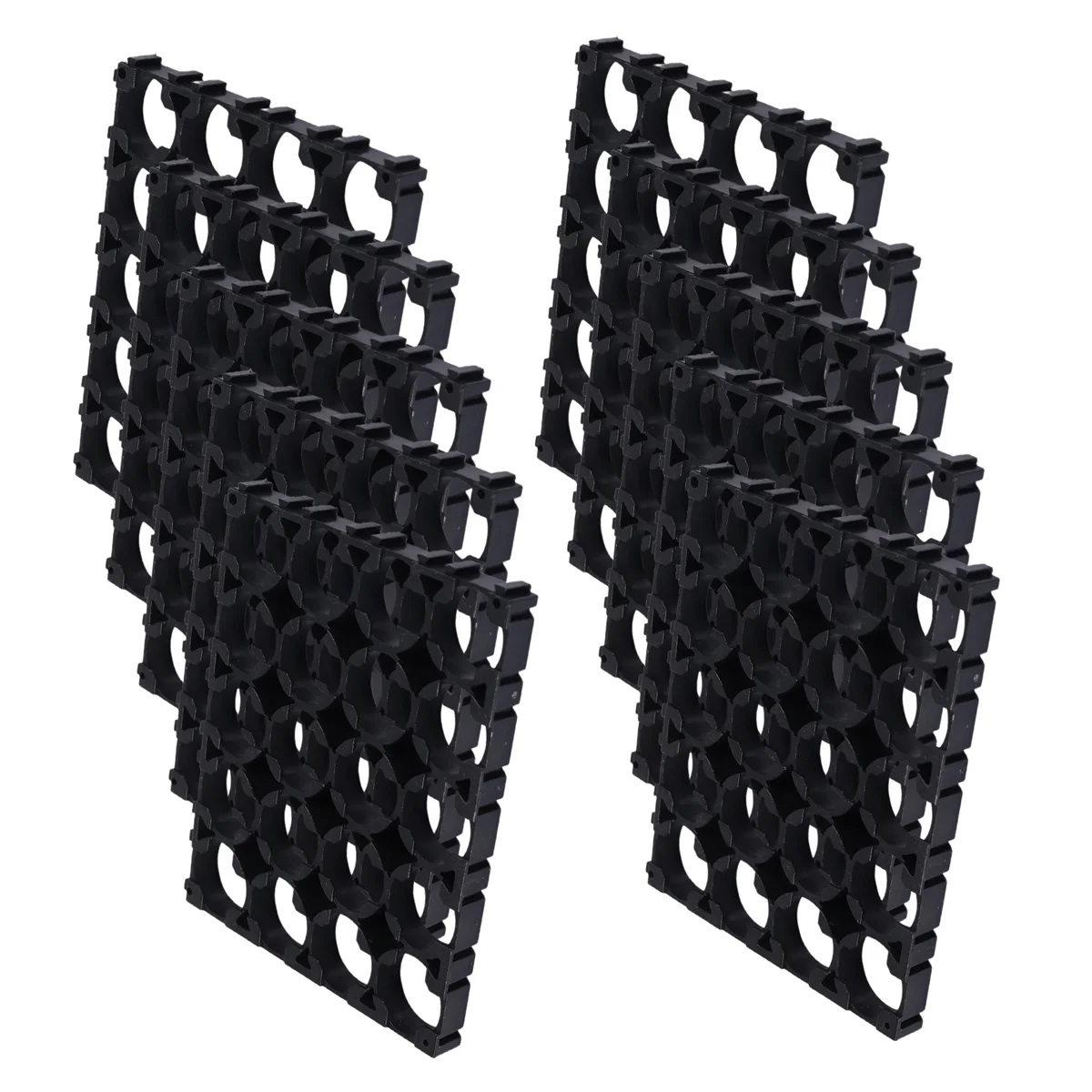 ABGN 10 шт. 18650 аккумулятор 4x5 прокладка для ячеек излучающий корпус пластиковый держатель кронштейн 18,4 мм