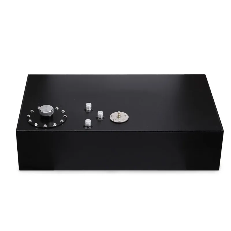 For automotive modification parts 64L rectangular aluminum alloy lower fuel tank plastic cover with sensor 17 gallons