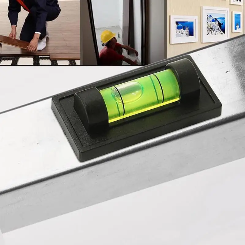 Liquid Level Indicator Mini Bubble For Spirit Level For Daily Leveling Bottom Mini Spirits Level Frame Hanging Calibration