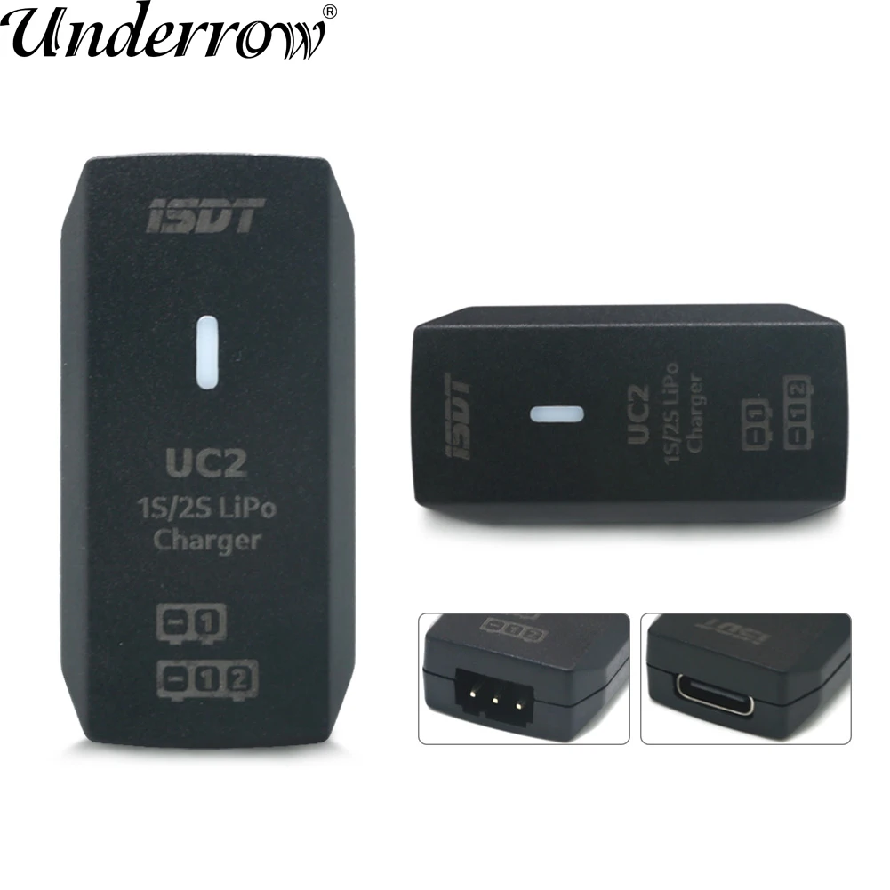 Умное зарядное устройство ISDT UC2, 1S/2S LiPo, USB XH 2,54