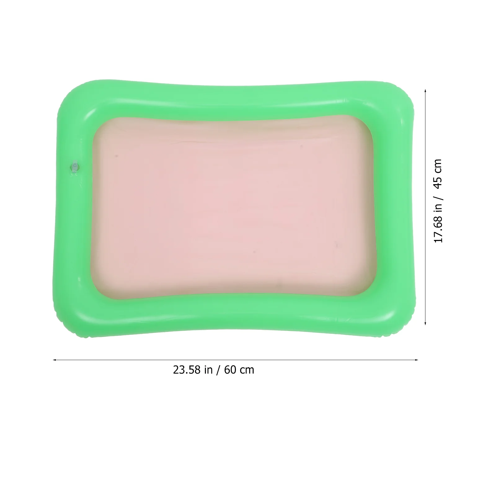 Bandeja de areia Blow Up Sand Pool Suporte para bebidas Flutuadores Buffet Cooler Sandbox para crianças Brinquedo de água de mesa Inflável