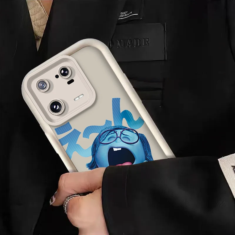 Disney Inside Out 2 Case for Xiaomi Mi 14 13 13T 12 12T 11 11T Pro Lite 12X 12S POCO F6 F5 X5 X3 NFC Soft Silicone Cover Funda image 2