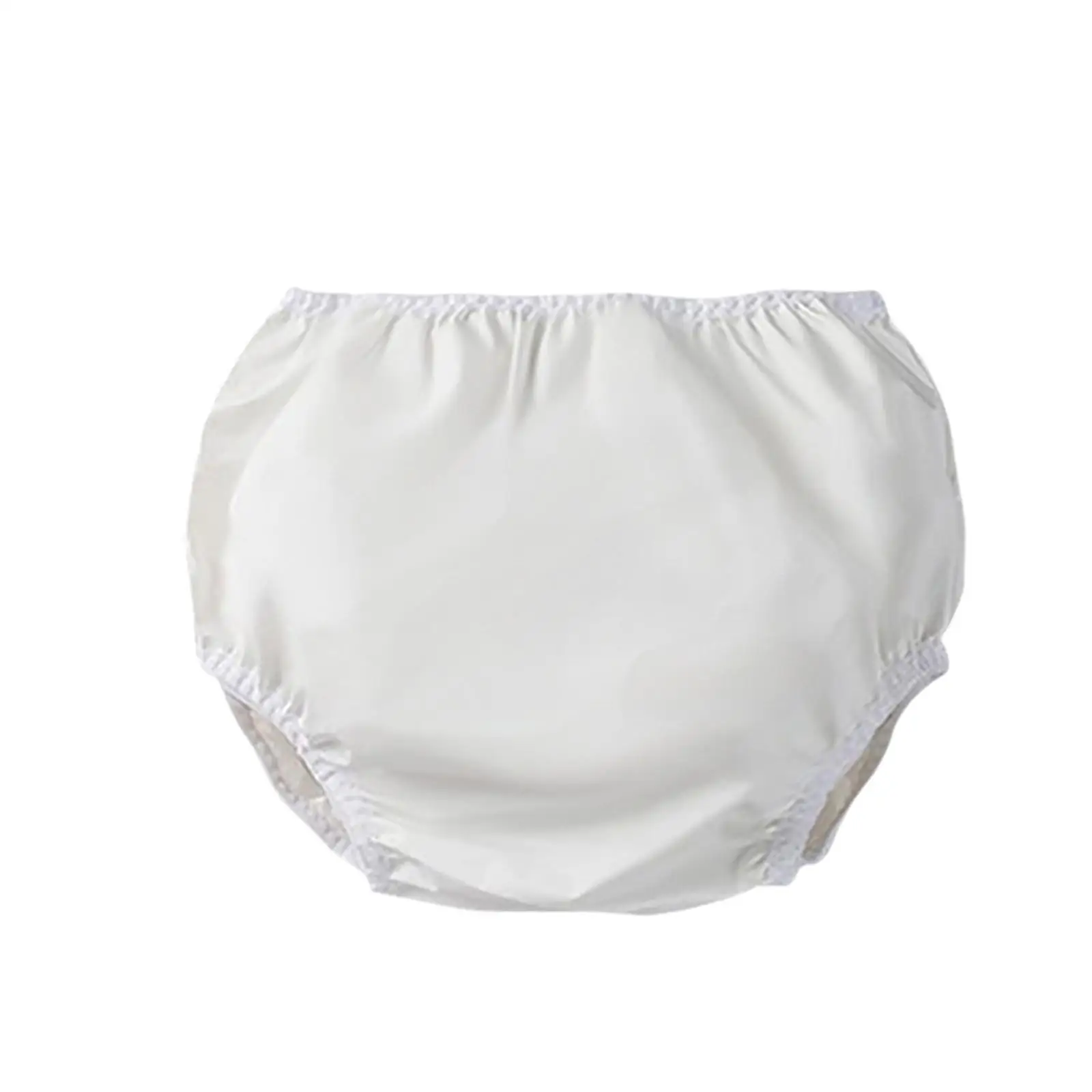 Washable Waterproof Incontinence Cover Pant Elastic Adult Diaper Panties Leak Protection for Elderly Wear