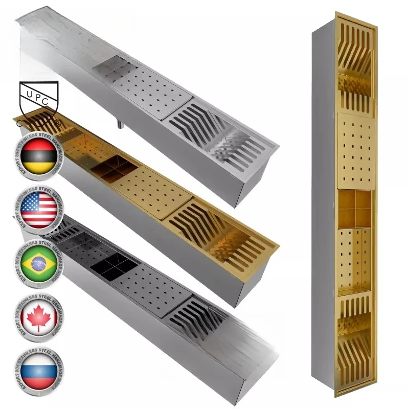 304 stainless steel island supporting drain tank multi-functional drain rack thickened healthy and hygienic bowl butterfly