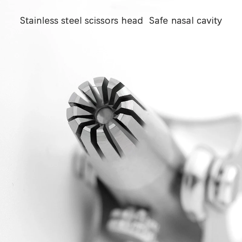 

Ручной триммер для волос в носу из нержавеющей стали, ножницы, профессиональная машинка для стрижки волос в носу