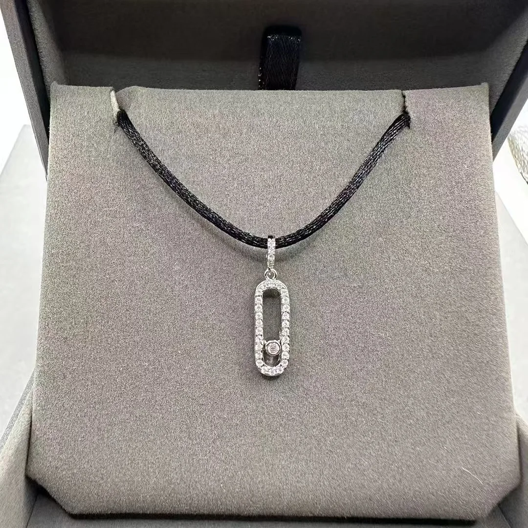 

MXK 2025 New Hot Necklace with Cubic Zirconia | Trendy Rope Chain Jewelry for Women Couple Gift Personalized Design Bridal Party