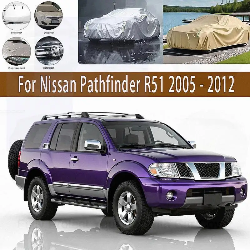 

For Outdoor Protection Waterproof Full for Nissan Pathfinder R51 Car Covers