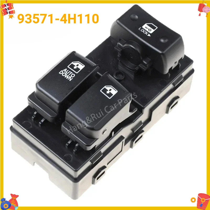 93571-4H110 Electric Power Master Window Lifter Control Switch For Hyundai H1 H-1 For Starex I800 Grand IMax 2007-16 935714H110