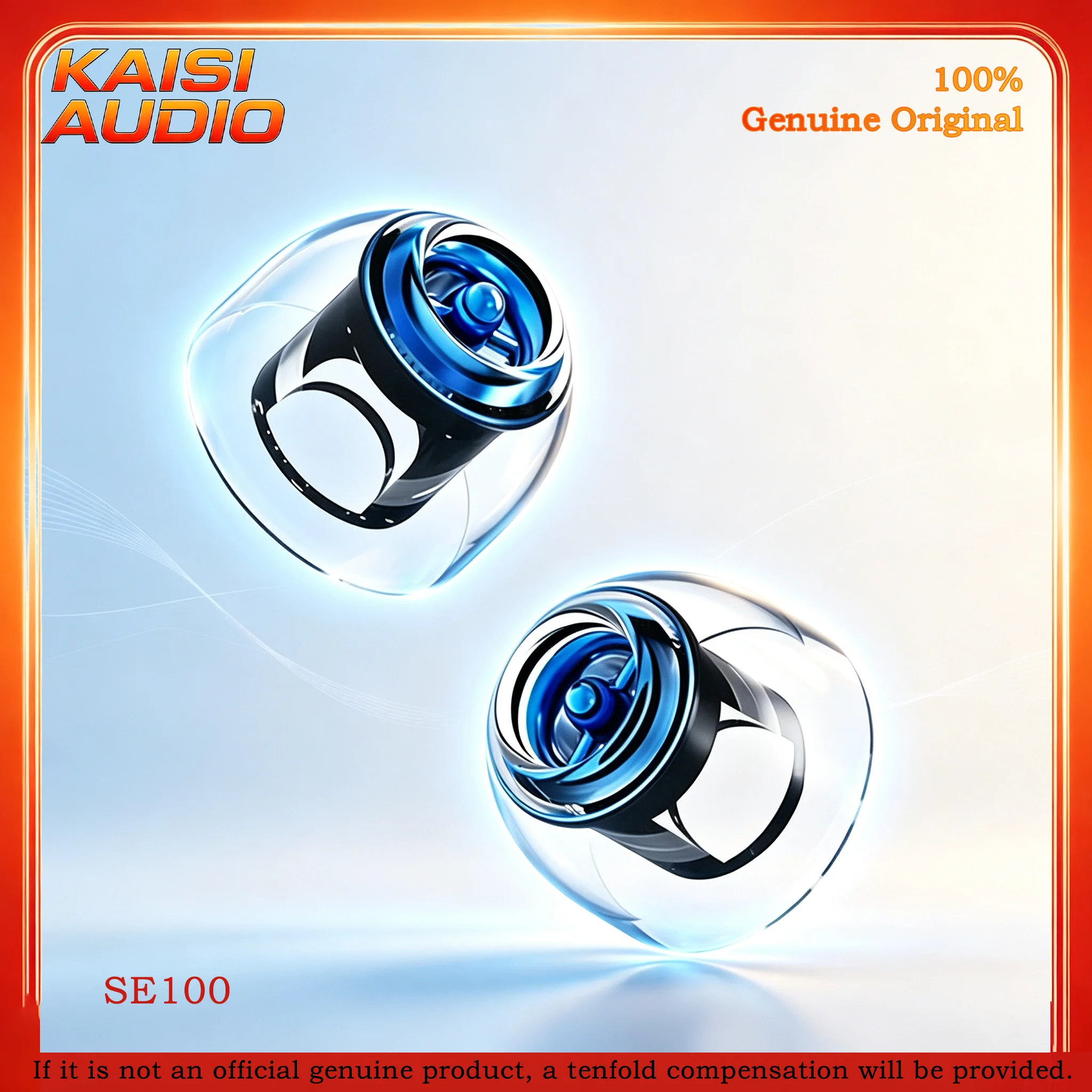 Shanling SE100 High-Fidelity Silicone Eartips Exclusive Aluminium Insert Suppresses Harmonic Distortion Premium Soft Silicone