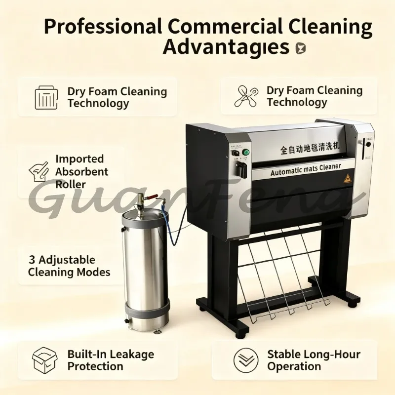 Portable Electric Automatic Vehicle Carpet Cleaner, Car Mat Washing Machine for Auto Interior Deep Cleaning