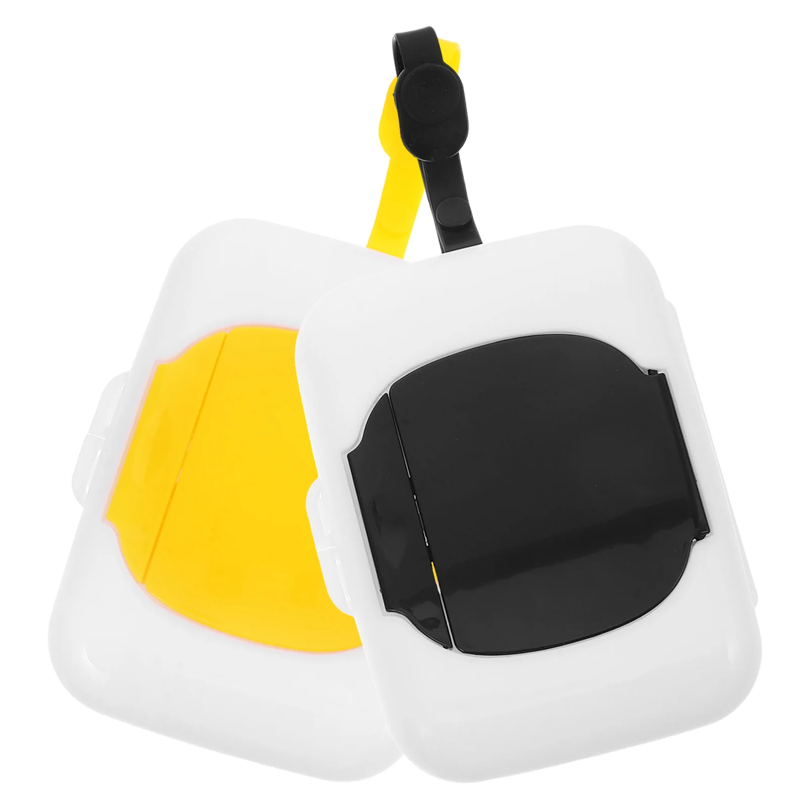 

2pcs Baby Wipes Box PP Large Capacity Portable Travel Case Waterproof Tissue Dispenser Hand Towel Container Bathroom