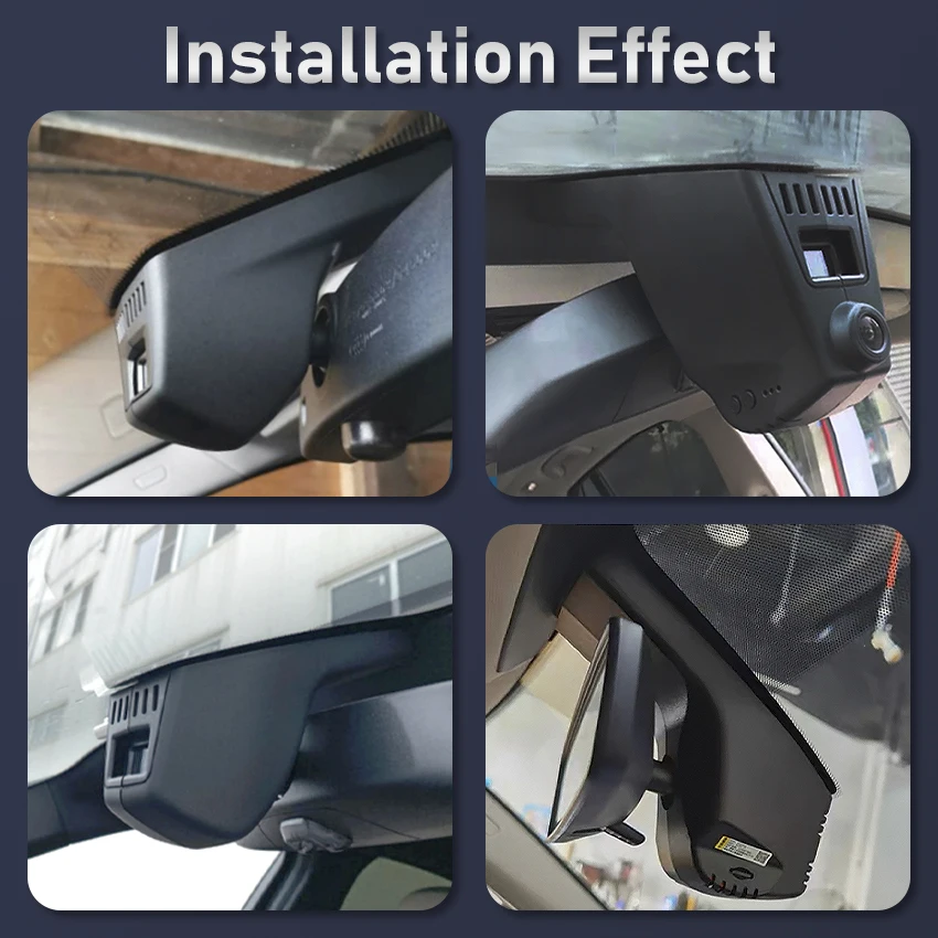 4K 2160P DVR per auto Wifi Installazione semplice Dash Cam Camera per BMW 1 2 3 5 7 Serie X1 X2 X3 X5 X6 BMW Mini 2012-2022 UHD DashCam