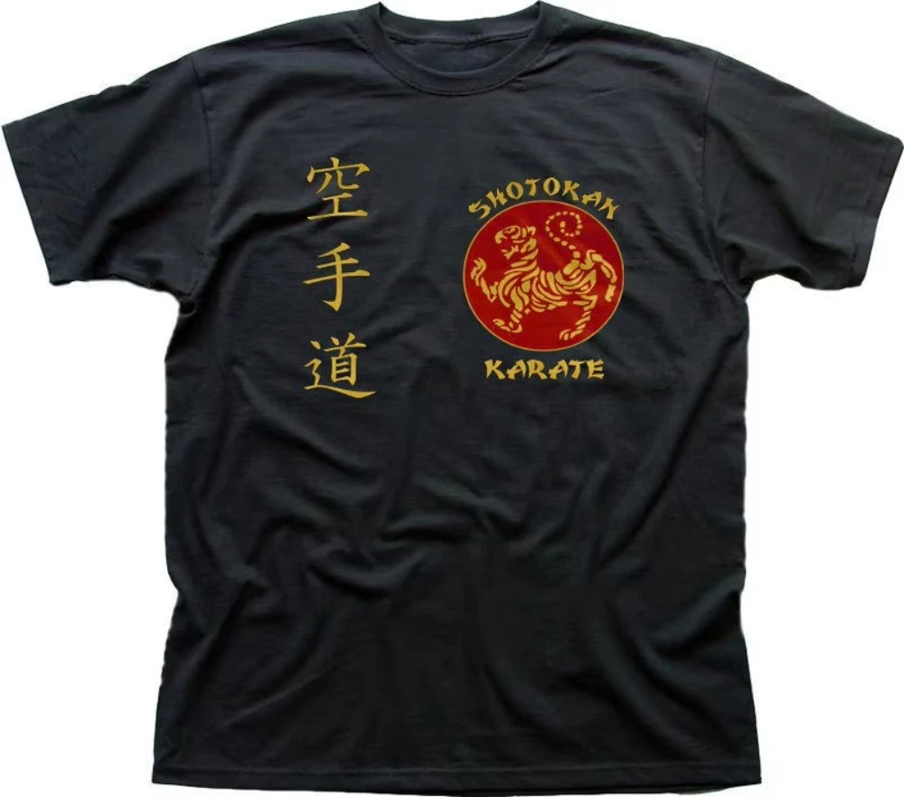 

New Fashion Men'S Short Sleeve SHOTOKAN KARATE Martial Arts MMA Black T-shirt Funny Casual Tee Shirts Tops 2025 Summer Fashion T