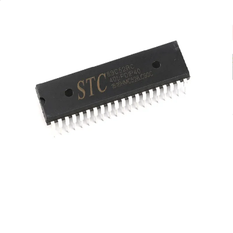 

1/5/20PCS STC89C52RC STC89C52RC-40I PDIP40 STC 89C52RC DIP-40 MCU Enhanced 1T 8051 Single Chip Microcomputer EEPROM ISP Original