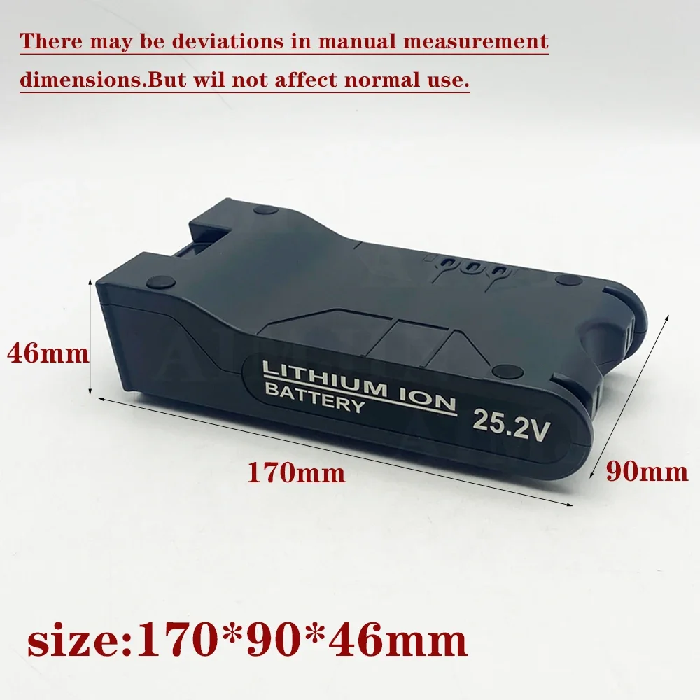 

Shark Vacuum Cleaner Lithium Battery 25.2V 6000mAh Original for S1 S2 S3 S4 S6 S7 S9 IC205 200C 200W XBAT200 XBAT200AS
