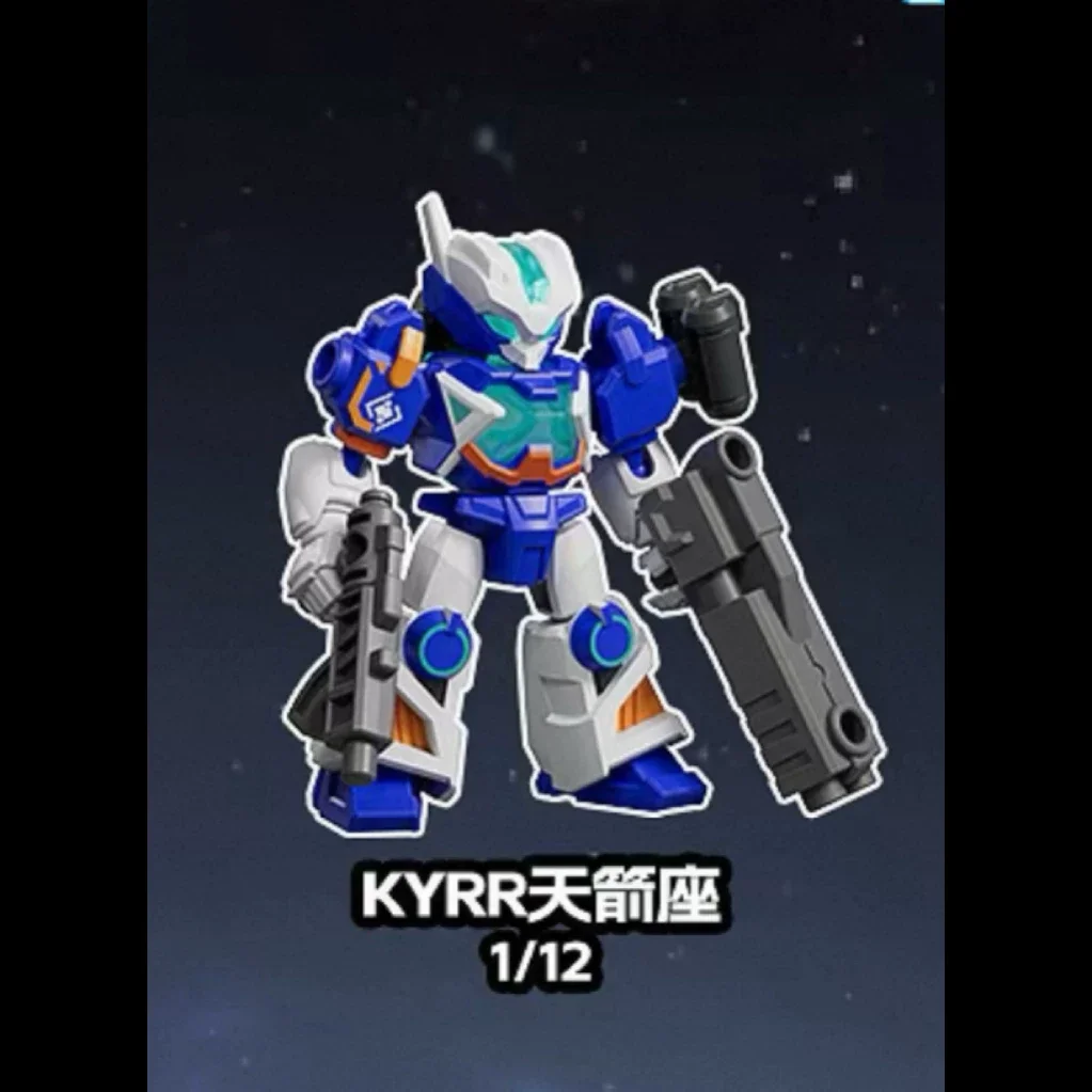 Blokees Original IP ASTRAL RALLY Defender Versie Blind Box Bouwbare Figuur Geassembleerd Mecha Model Display Collectible Speelgoed Cadeau