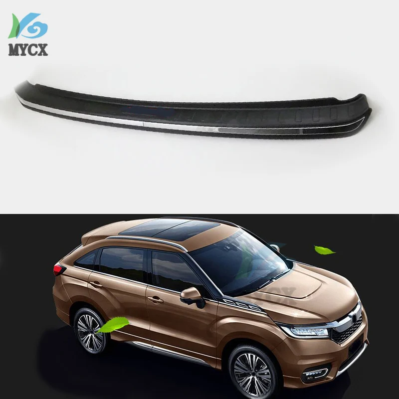 

FIT For Honda Avancier 2017 2018 ABS REAR DECK BUMPER PROTECTOR STEP PANEL BOOT COVER SILL PLATE TRUNK TRIM GARNISH