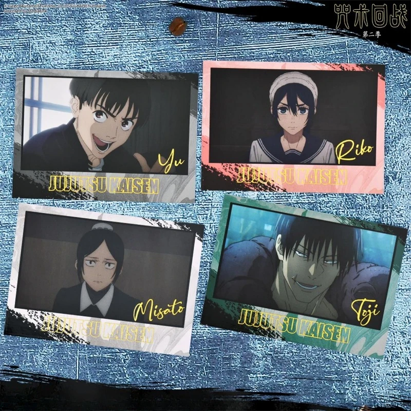 Jujutsu Kaisen Satoru Gojo Getou Suguru Nanami Kento Photo Anime Peripheral Cartoon Color Card Japanese Kawaii Collection Gift