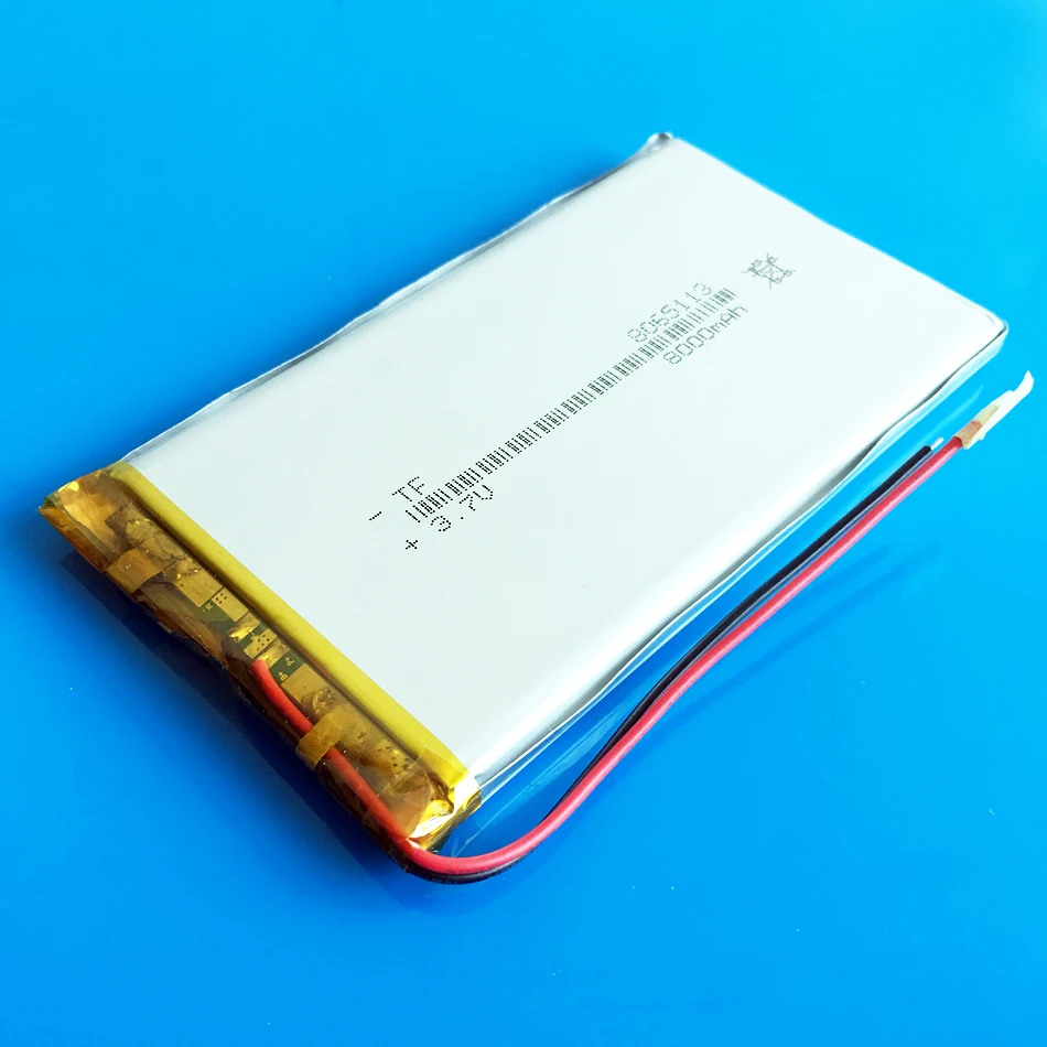 3.7V 8000mAh o dużej pojemności Lipo-polimerowa 8065113 akumulator litowy do Power banku Tablet PC Laptop PAD telefon komórkowy