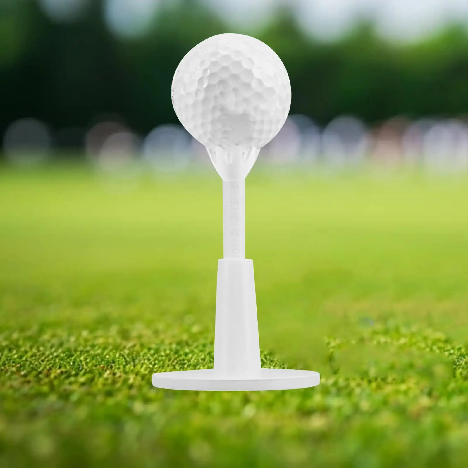 Golf Tee Holder Flexible Indoor and Outdoor Golf Training Stable Reusable Portable Golf Ball Holder Stand for Driving Range Mat image 2