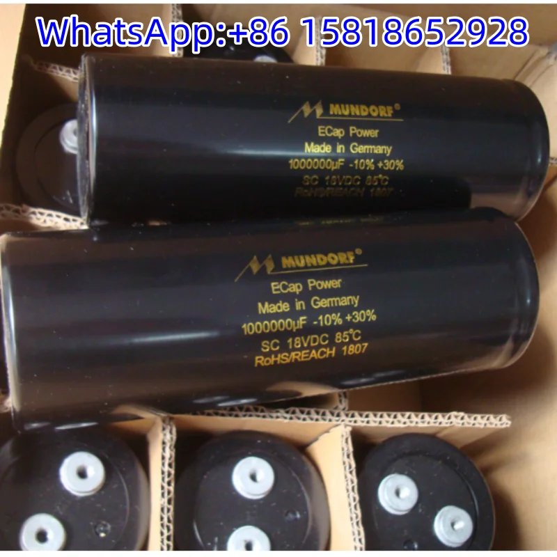 

1pcs 1000000uf 18v original German Mundorf car-specific audio capacitor 1F