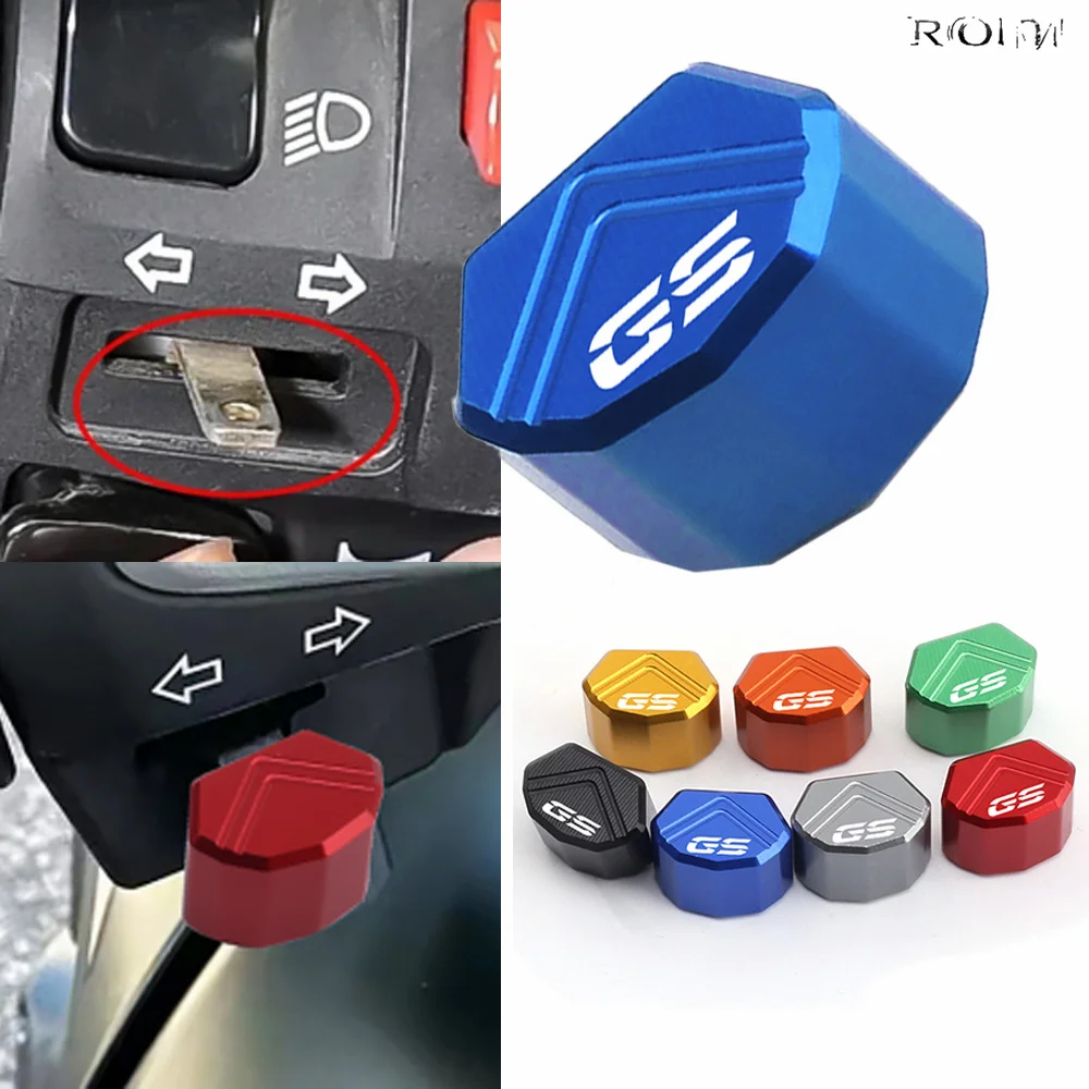 For Bmw GS F650GS F700GS F800GS F850GS R1200GS R1250GS G650GS G310GS R Motorcycle Switch Button Turn Signal Key Cap Accessories