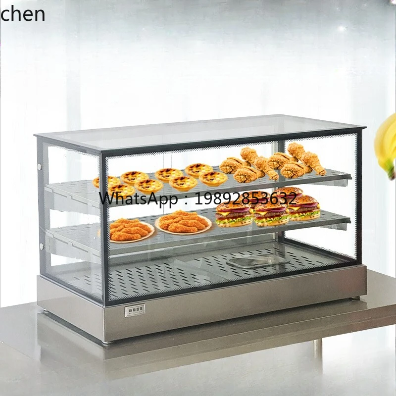 ZS  thermal insulation cabinet thermostat fried food multi-functional thermal insulation display cabinet