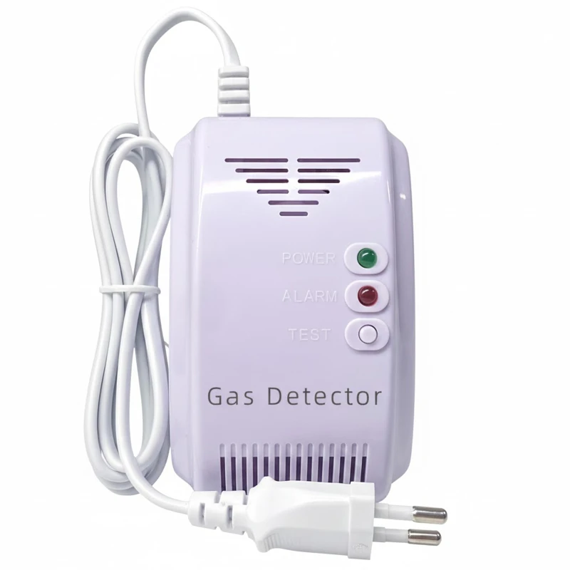 

DY-801 220V Home Combustible Gas Detector LED Flash Alarm Sound For Kitchen Natural Gas Leakage 2023 New