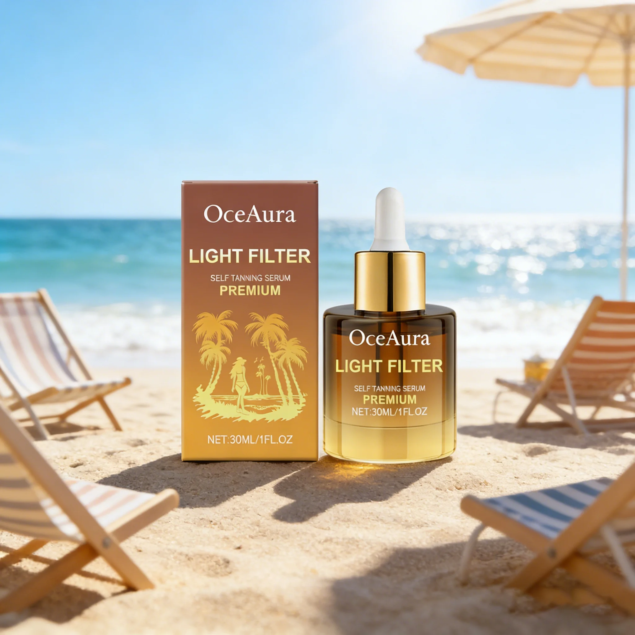 Self Tanning Drops Face Bronzer Drops Sunless Tanning Preventing Sunburn Tanner Boost Body Melanin Facial Tanner Nourish Liquid