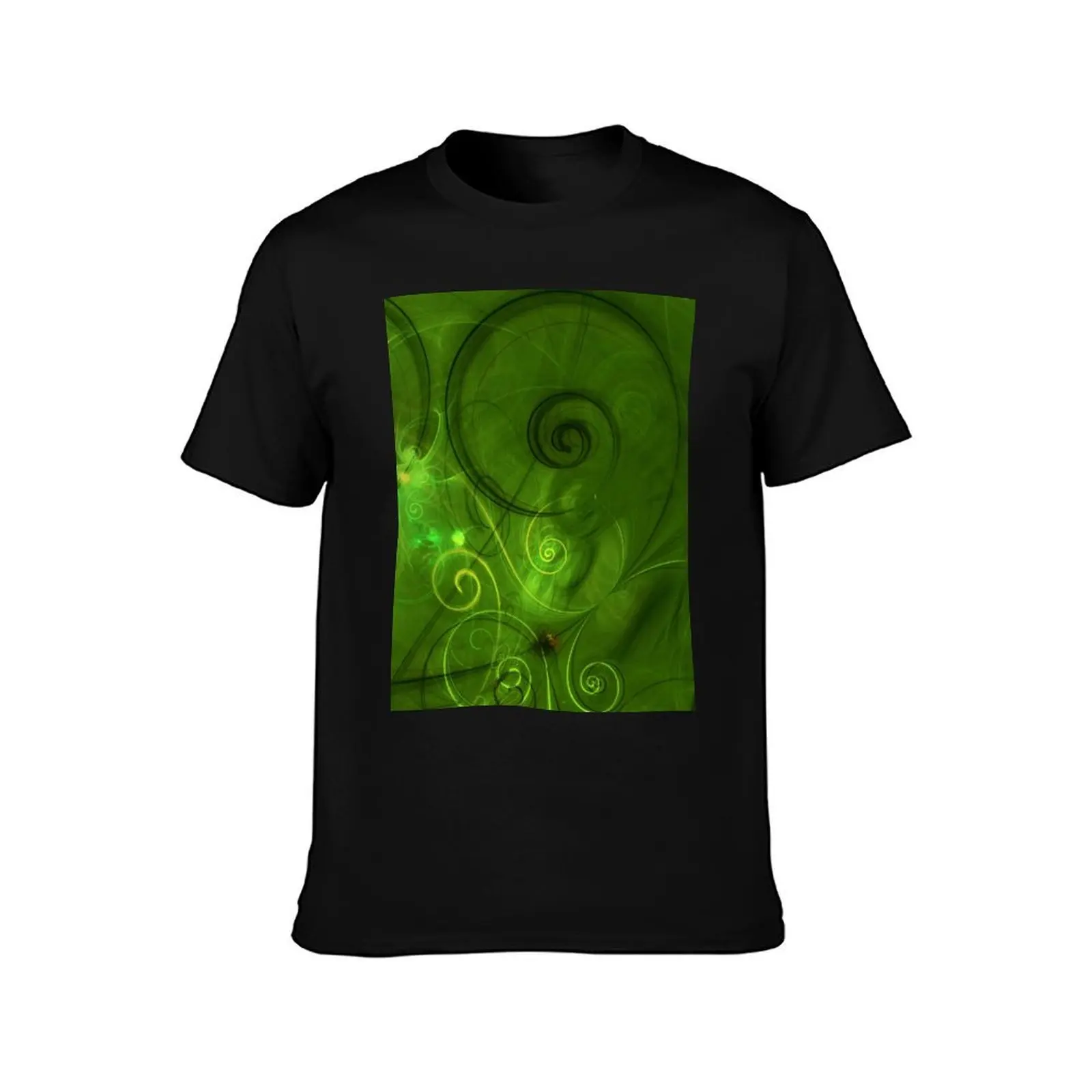 Green Māori Koru, New Zealand, kiwi, kiwiana, Nz Esoteric Spiral, T-Shirt man clothes plus size men clothing