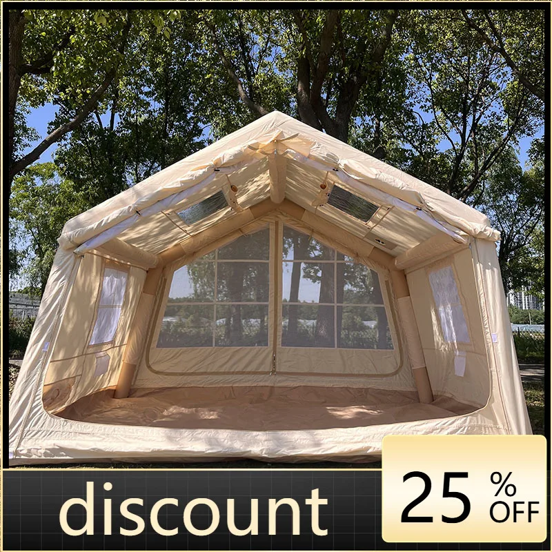 LH Outdoor Thickened Rainproof Camping Roof Tent Household Portable Quick Open Inflatable