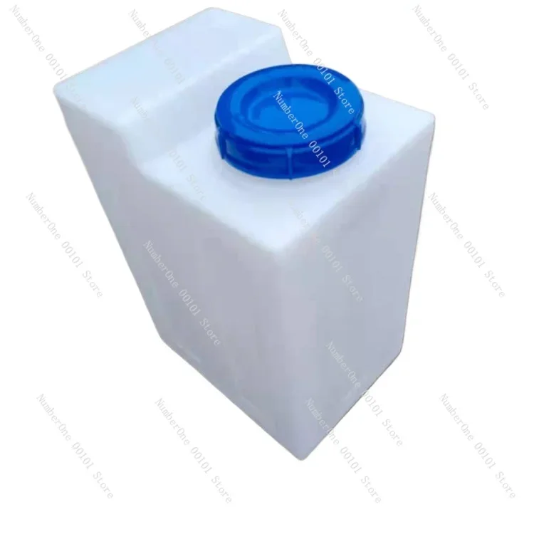 

Horizontal 30L to 400L square dosing tank, car mounted water tank, plastic diesel transport bucket, thickened PE anti-corrosion