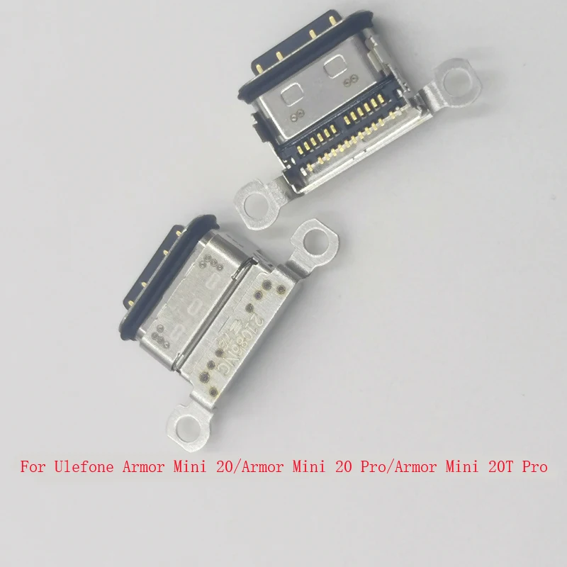 10-50Pcs USB Dock Port Jack Contact Charging Charger Connector Type C Plug For Ulefone Armor Mini 20 20T Pro Mini20 Mini20T