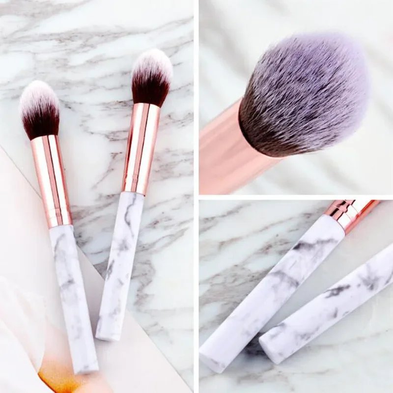 Even Application Loose Powder Brush Precise Blusher Angled Blusher Brushes Makeup Brush Kit Soft Bristles Contour Brush