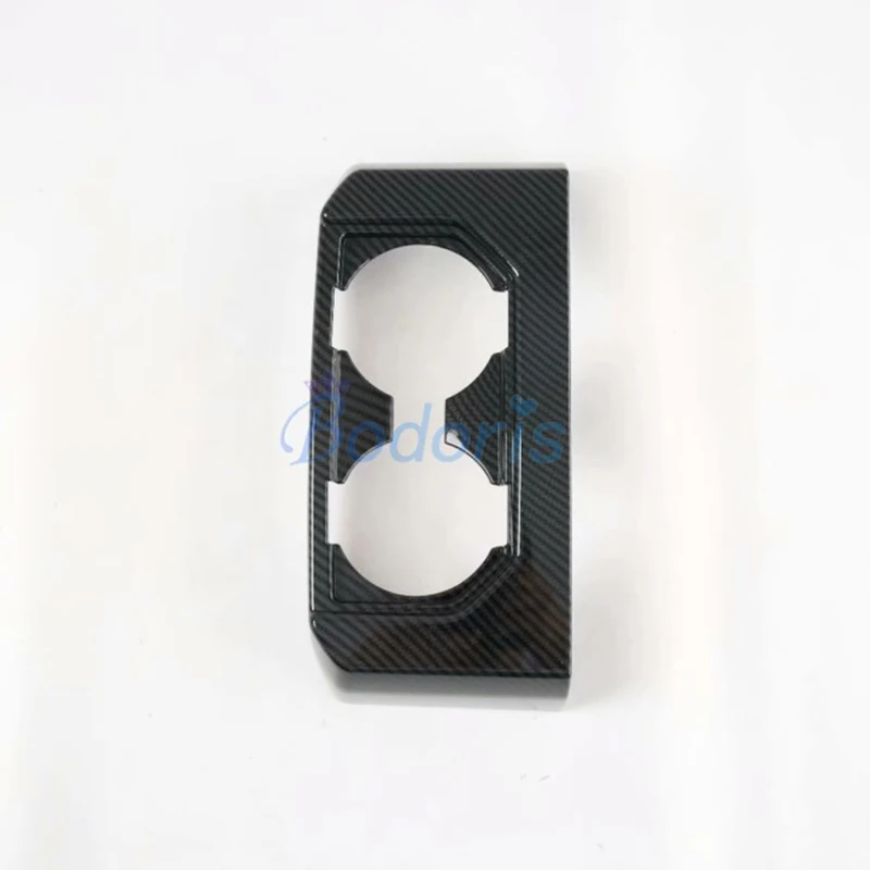 

Накладка на держатель для стаканов на заднем сиденье для Ford F-150 RAPTOR 2017-2019, цвет карбон, аксессуары для стайлинга автомобиля