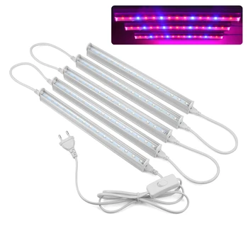 LED Growing Ligh Full Spectrum Plant Growth Lamp T5 Tube Indoor Phyto Lamps For Greenhouse Home Tent Flowers Seedling Lighting