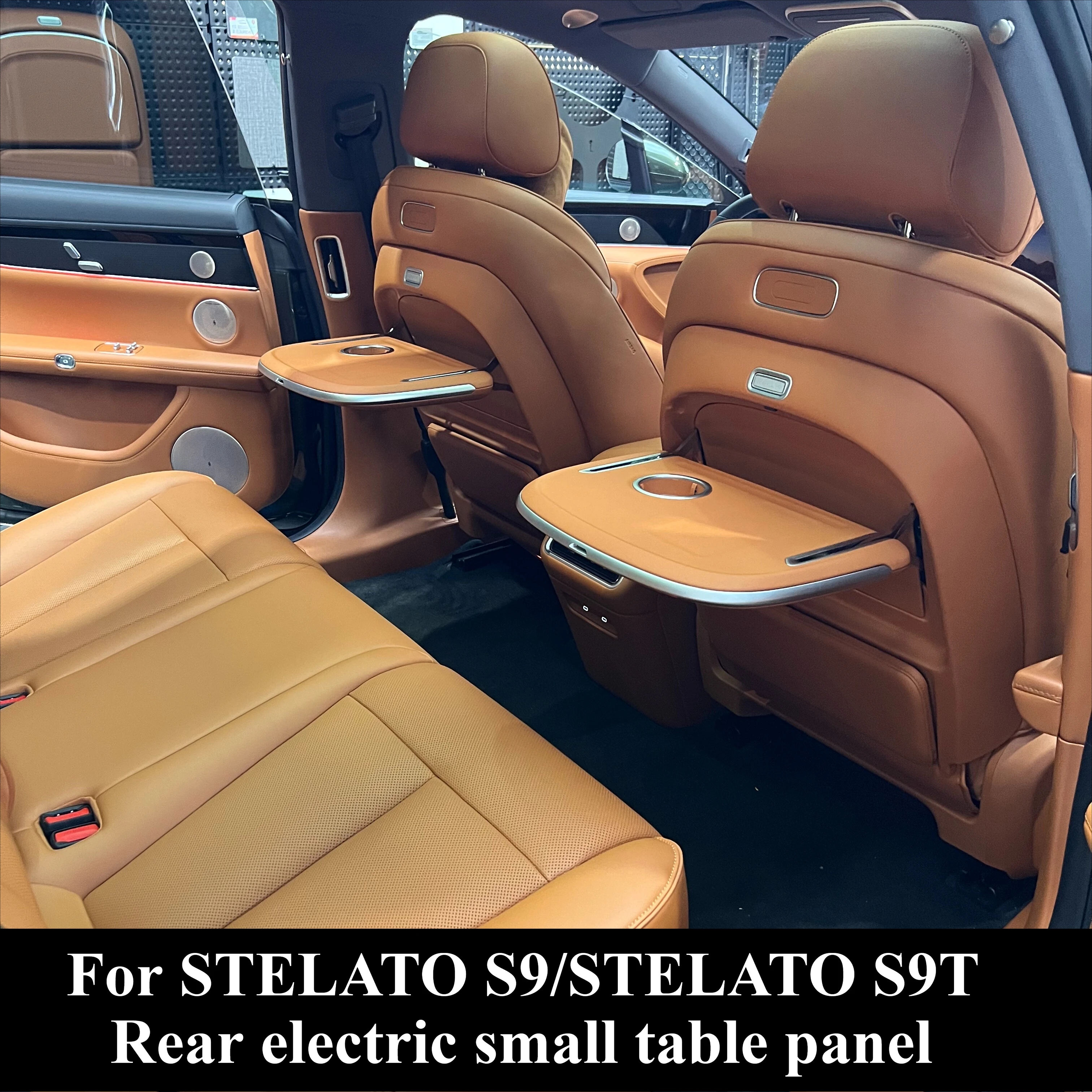 

For STELATO S9/STELATO S9T Rear E lectric Small Table Panel [Wireless Charging+Ambient Light] Interior Modification Accessories