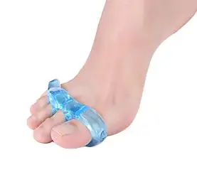 فاصل أصابع القدم من جل السيليكا لتقويم العظام من Eversion، ليلا ونهارا مع عظام القدم المنسوجة للأطفال البالغين الأكثر مبيعًا