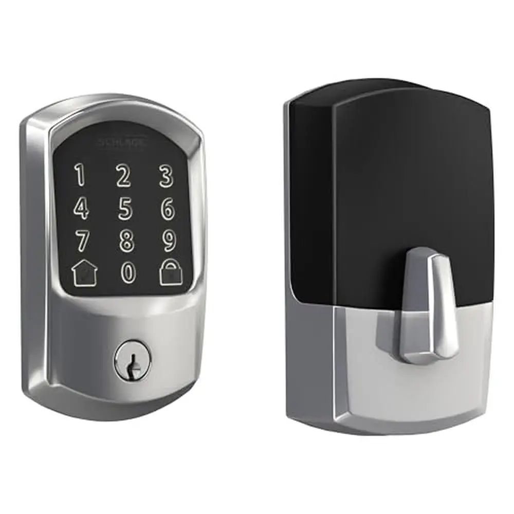 WiFi Smart Lock Deadbolt Keyless Entry Keypad Control Safe Easy Install Home Security Access Alexa Google Home Automation