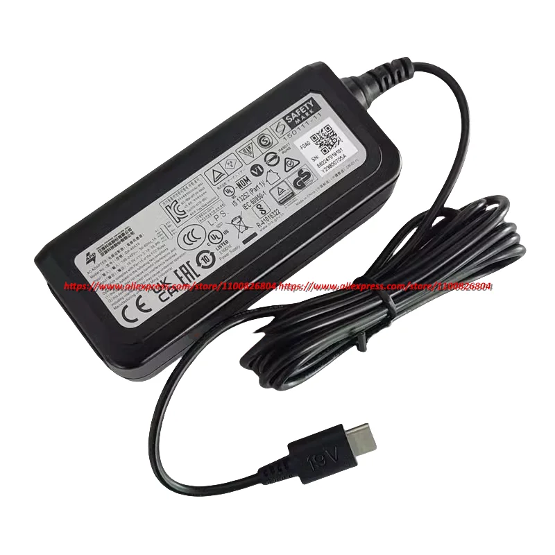 Genuine APD DA-40A19 AC Adapter Charger 19V 2.1A 39.9W 40W USB-C Type C  Original Laptop Power Supply