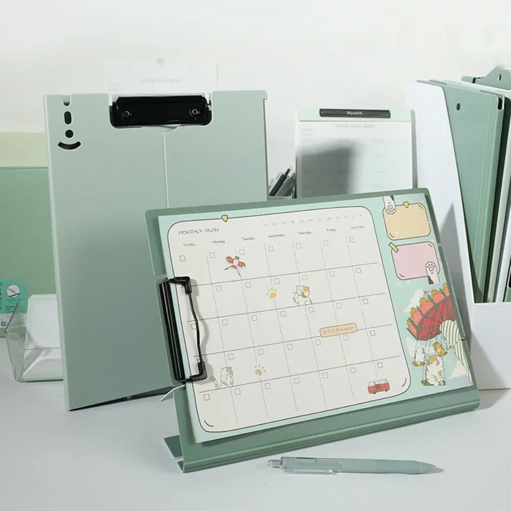 Hochwertige verhical Plale Clamp mit doppeltem Verwendung zweck Verhical Multifunktions-A4-Aktenordner Test papier Speicher organisator Schul büro