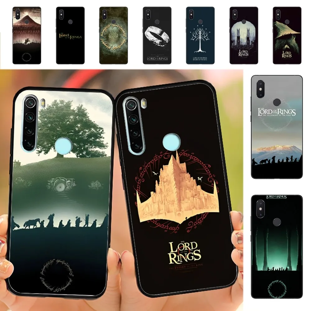 T-The L-Lords of the R-Rings Phone Case For Redmi Note 4 X 5 A 6 7 8 T 9 9S 10 11 11S 11Epro Poco M3 pro