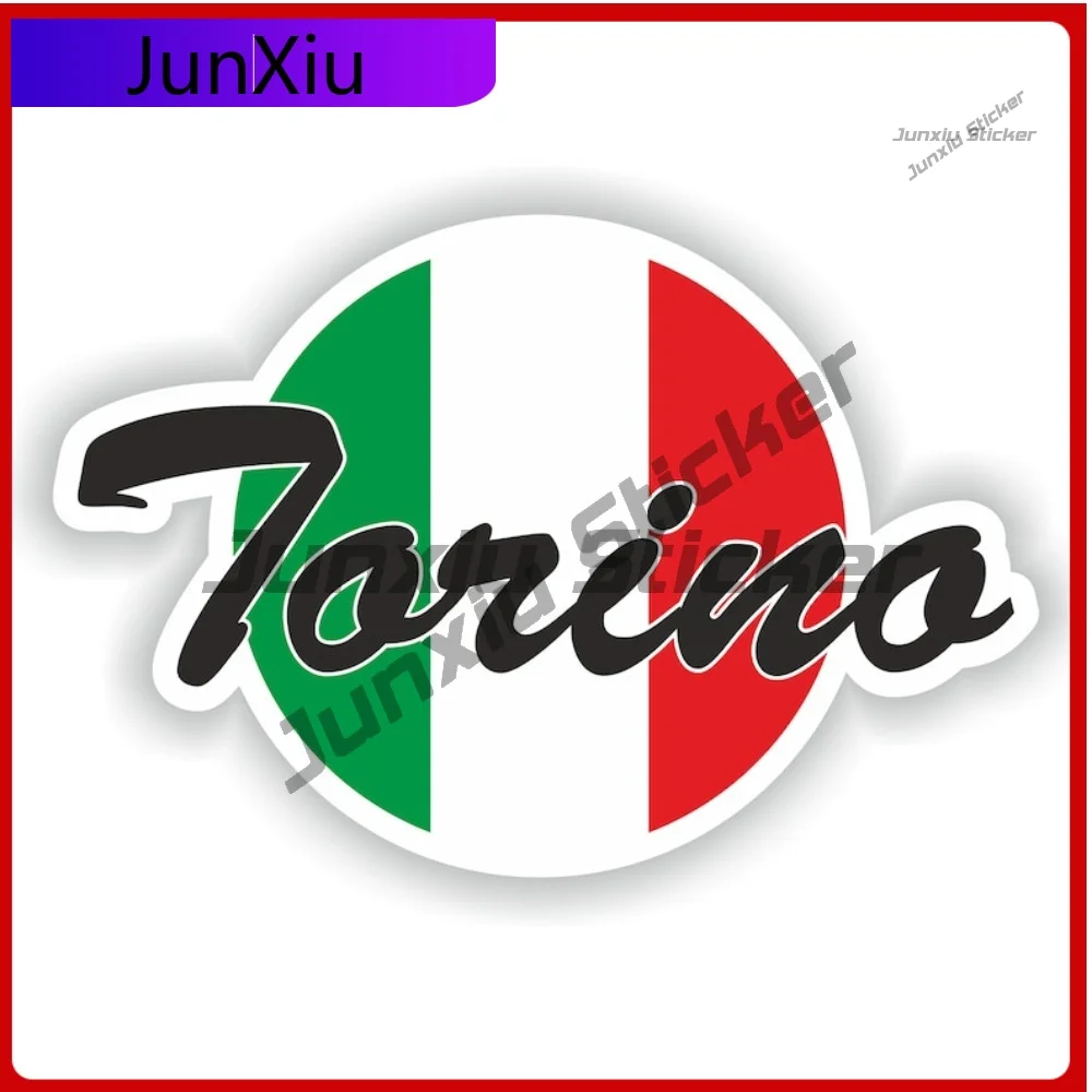 

Torino Italy Trendy Truck Anti Scratch Sticker Vinyl Badge Bumper Cover Laptop Cute Durable Scratch Funny Truck City Decoration