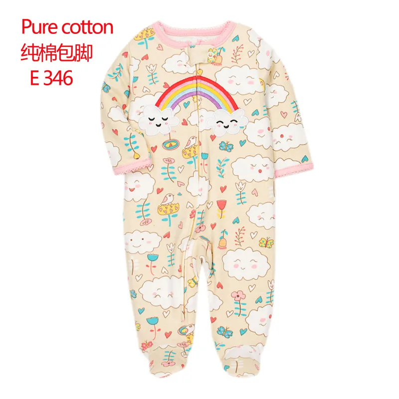 2023 Baby Clothing Pajamas Cotton Jumpsuit Long Sleeve Korean Zipper Coveralls Christmas Oufit Toddler Boys Clothes Ropa De Bebe