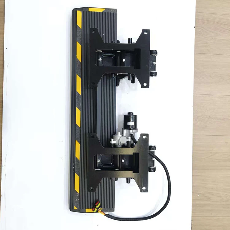 RV Folding Step Electric Single caravan Step High Quality Aluminum Alloy Black Motorhome B-type Car Step