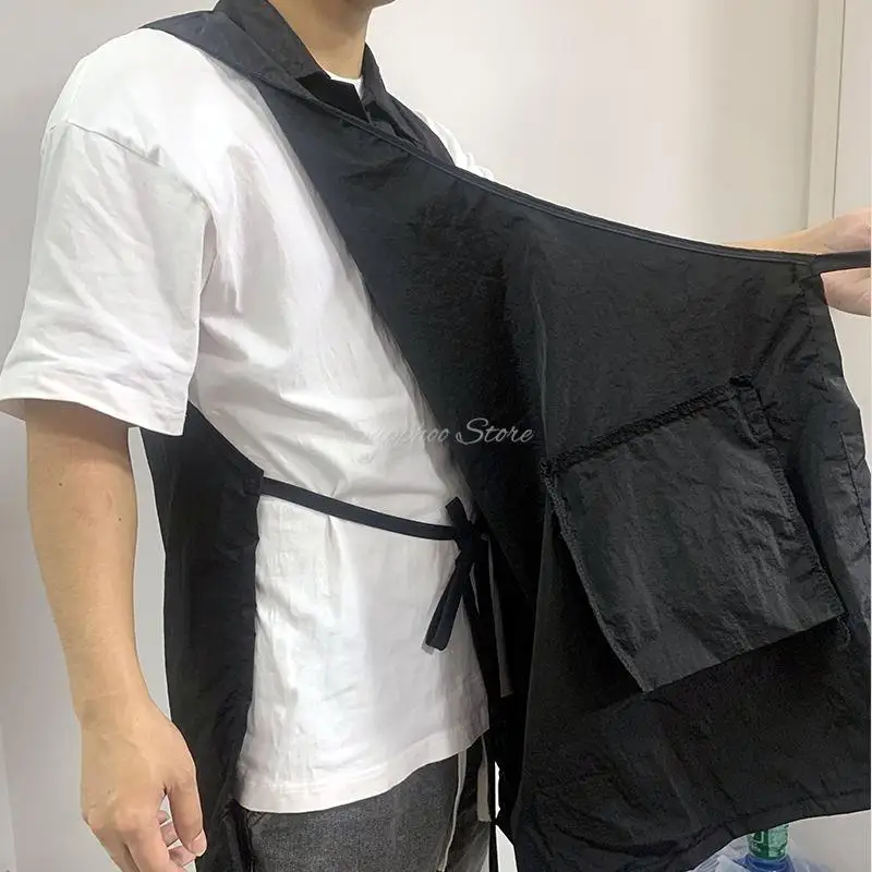 Pet Groomer Workwear Apron collar For Beautician Salon Work Clothes Waterproof, anti-static and breathable Lace-up Uniform
