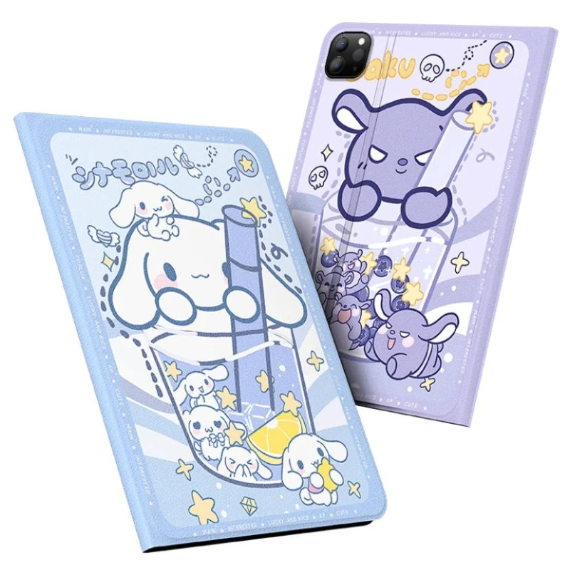 

Kuromi For iPad Case Funda ipad 8 9 10 10.2in Air 4 5 10.9in M2 M3 A16 11in Protective case Pro4 5 6 12.9in M4 13in Tablet Cover