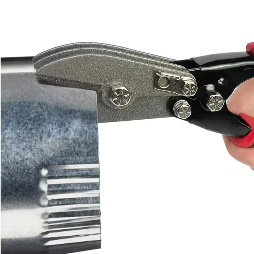 5 Blade Sheet Metal Crimper Hand Crimper For Ductwork Downspout Stove Pipe Duty Sheet Metal Multi Blade Crimping Tool